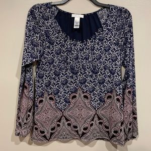 Liz wear blouse